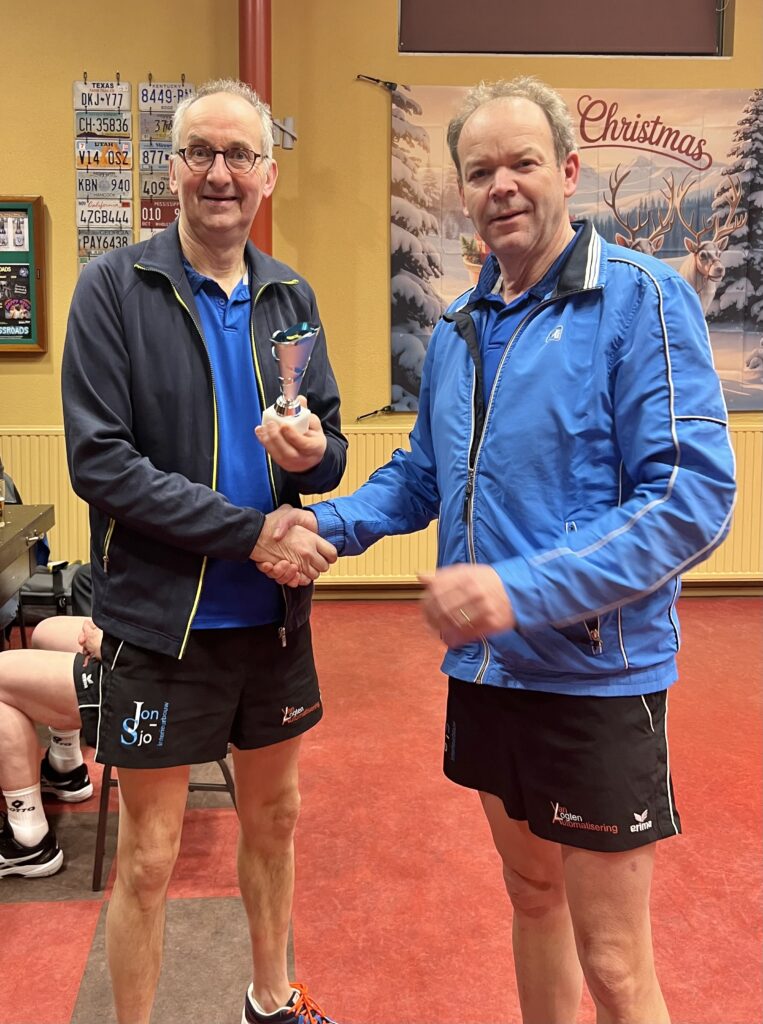 De winnaar Mathé Verhulst